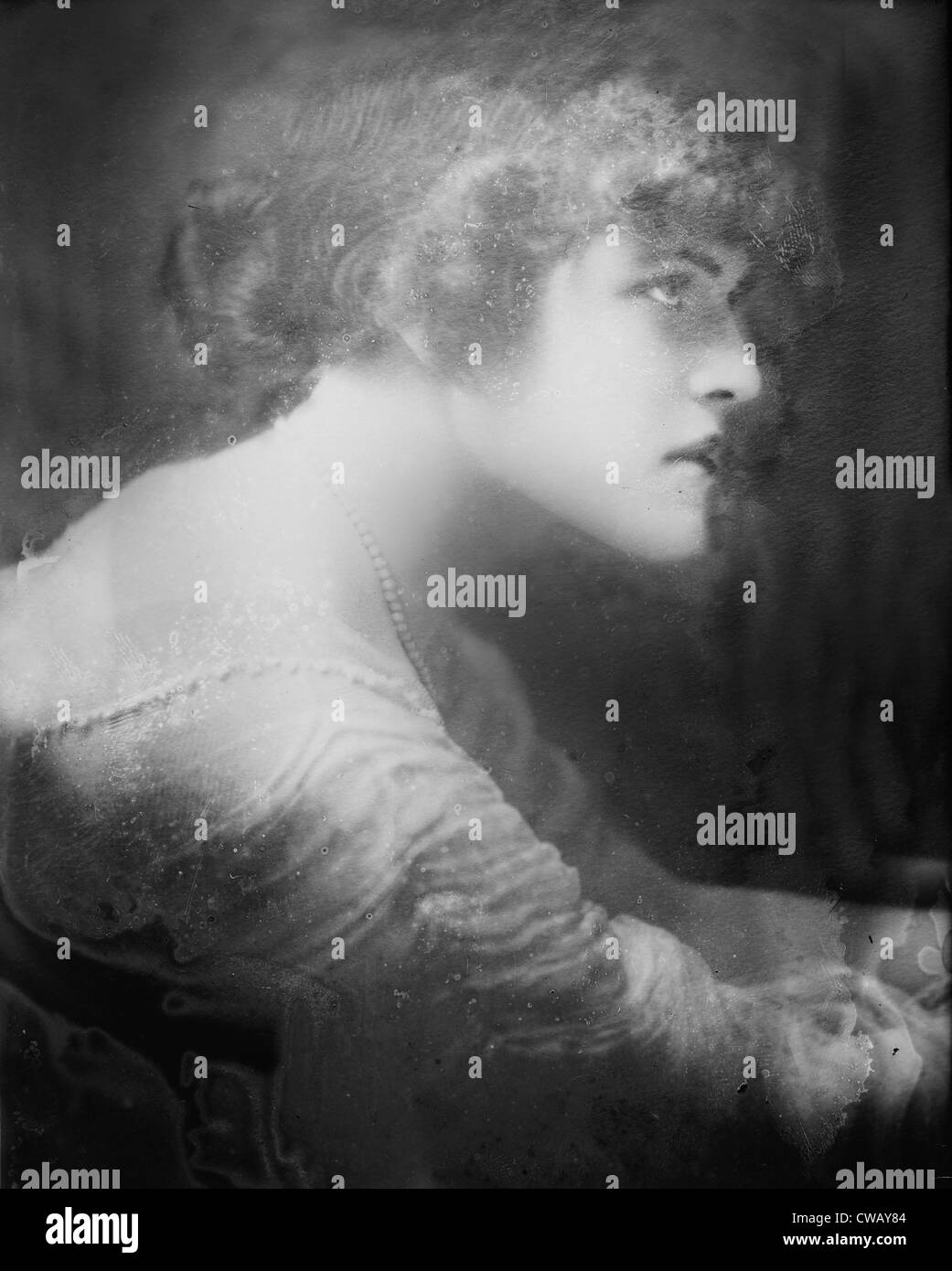 Ada Sullivan, early 1900s glamor girl. Stock Photo