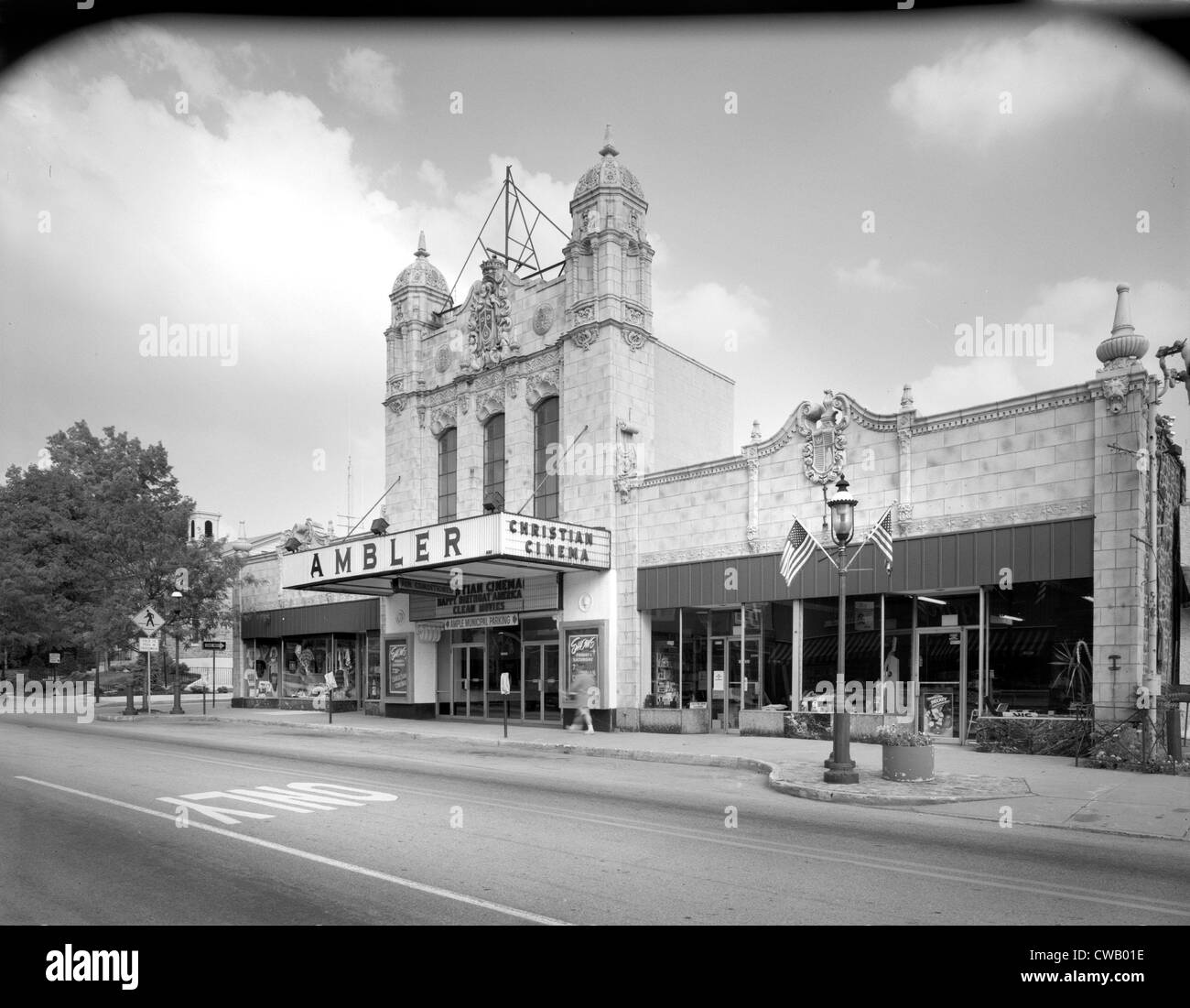 Movie Theaters, the Ambler Warner Theater, 108 East Butler Pike, Ambler