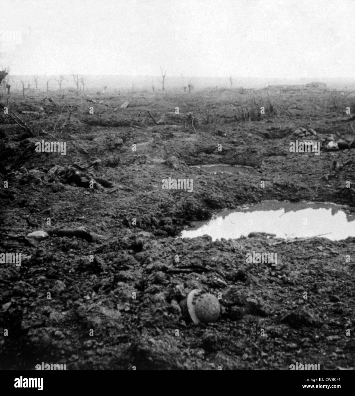 World War I, no man's land near Lens, France, ca. 1918 Stock Photo