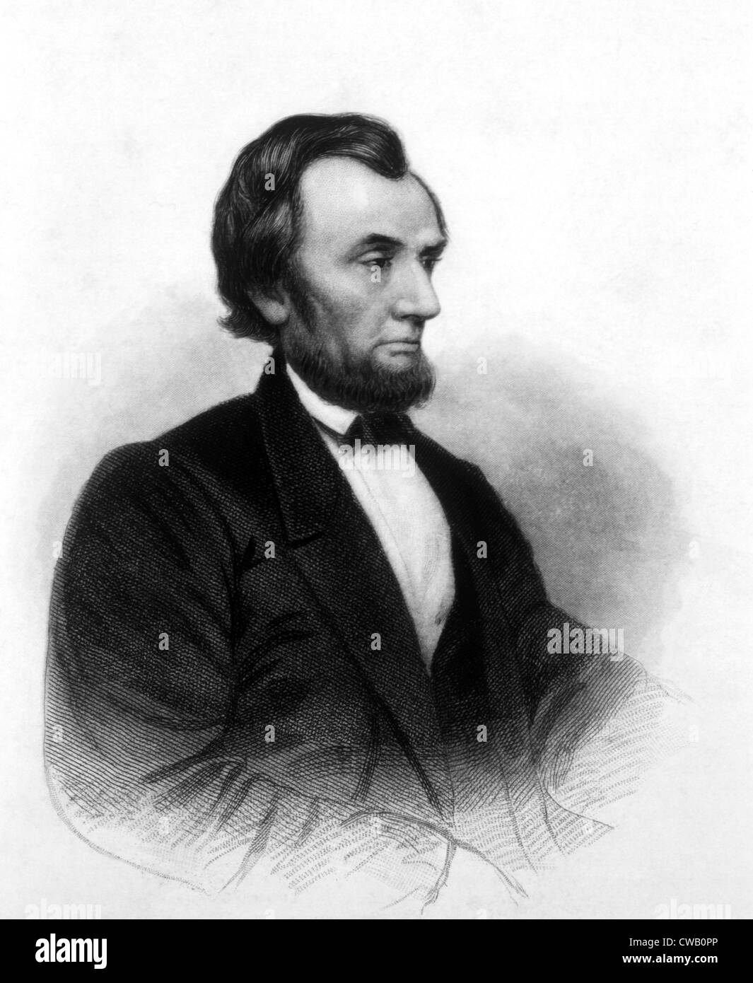 Abraham Lincoln (1809-1865), U.S. President (1861-1865) Stock Photo