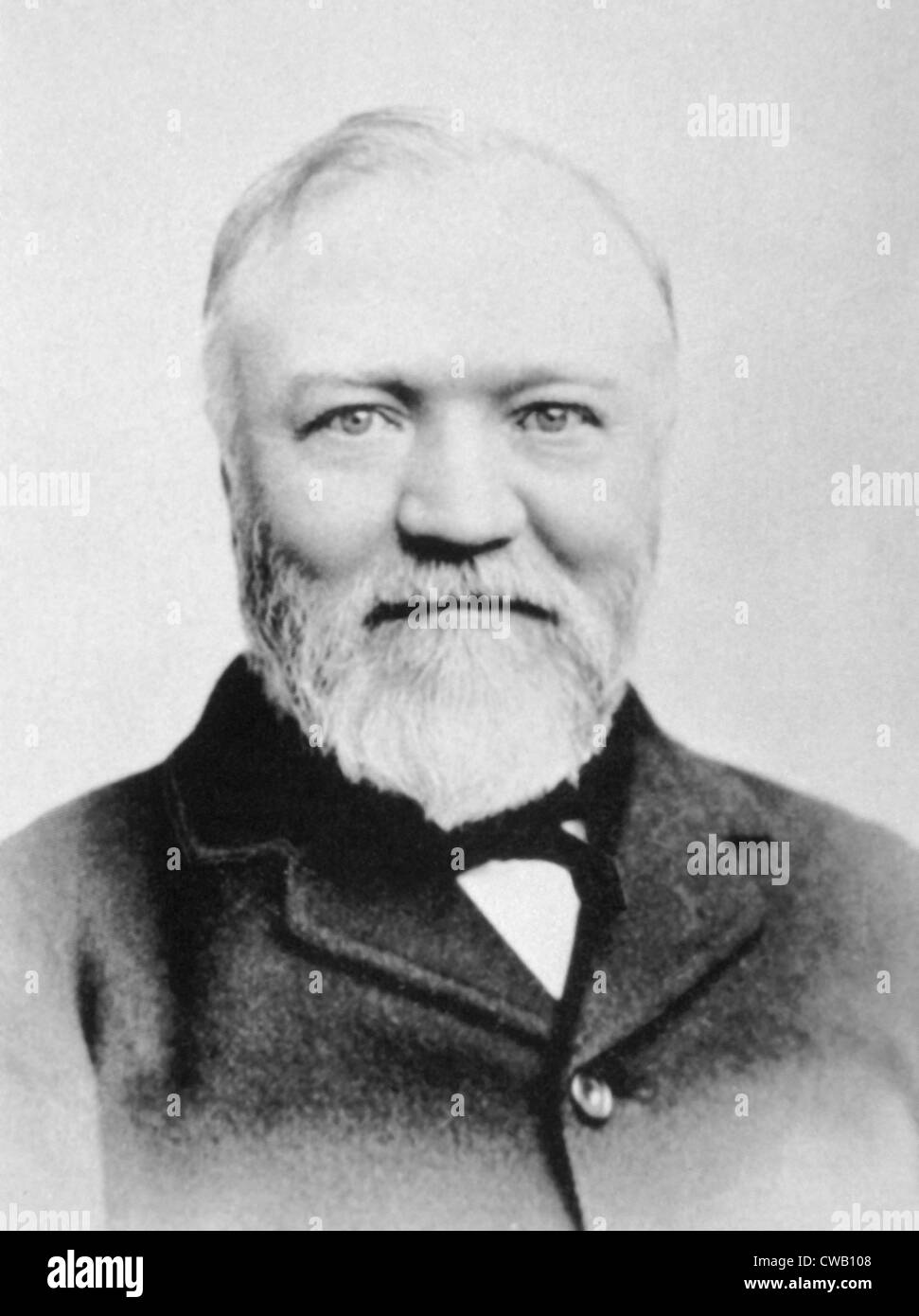 Andrew Carnegie (1835-1919) Stock Photo