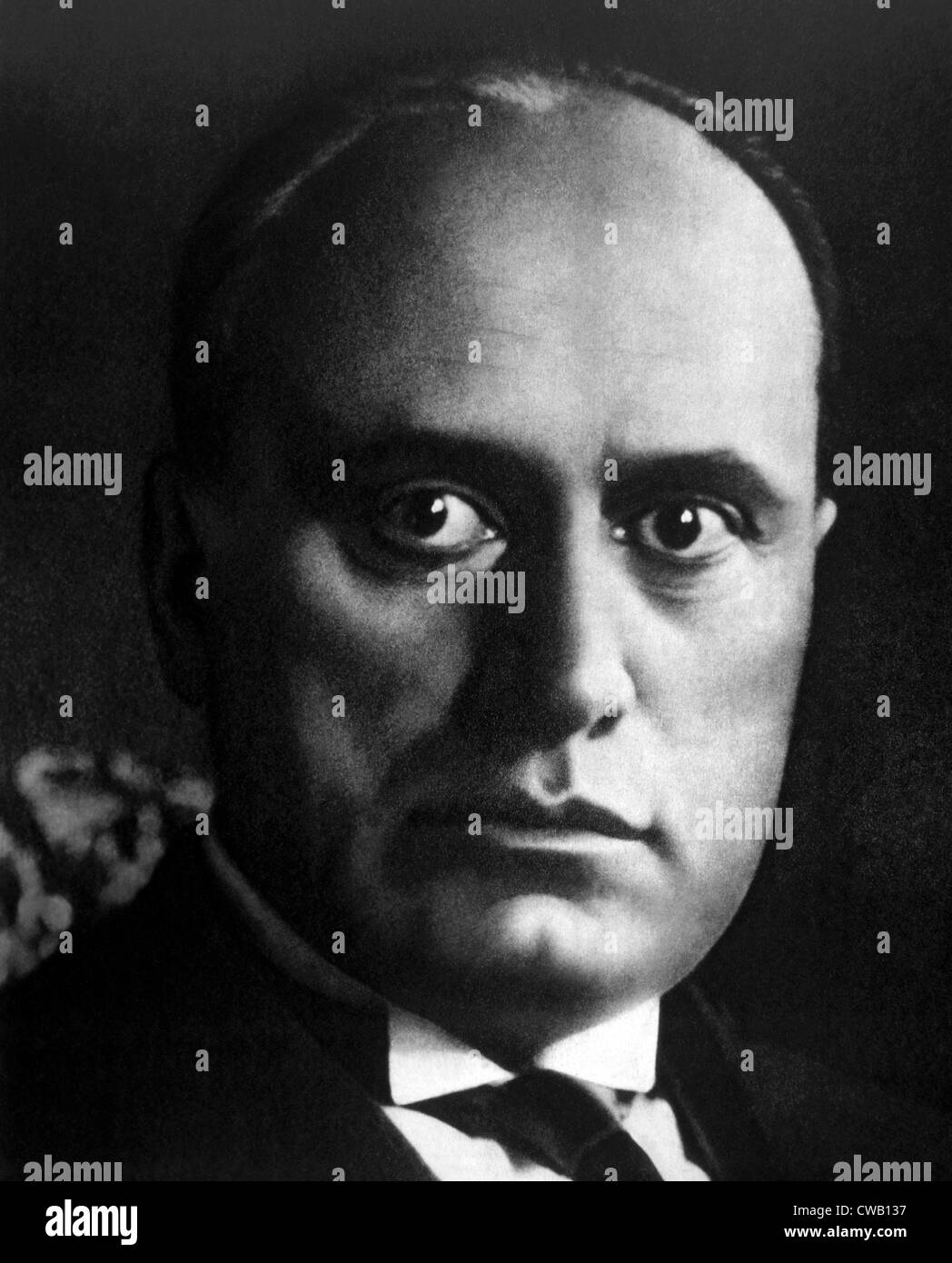 Benito Mussolini (1883-1945), photograph 1932 Stock Photo