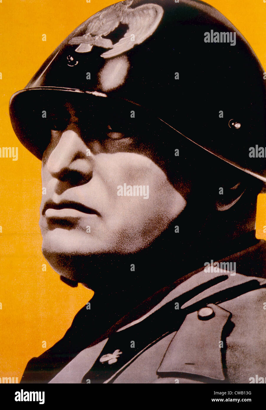 Benito Mussolini (1883-1945) Stock Photo
