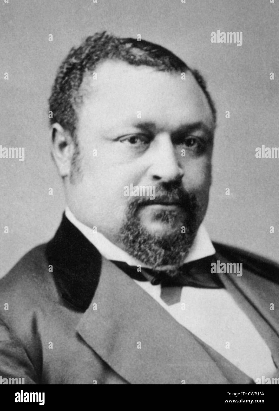 Blanche K. Bruce (1841-1898), African-American U.S. Senator from Mississippi during the Reconstruction Period Stock Photo