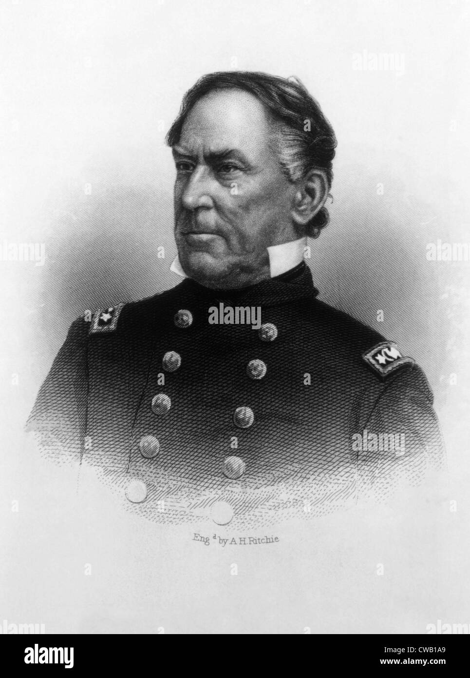 David G. Farragut (1801-1870) Stock Photo