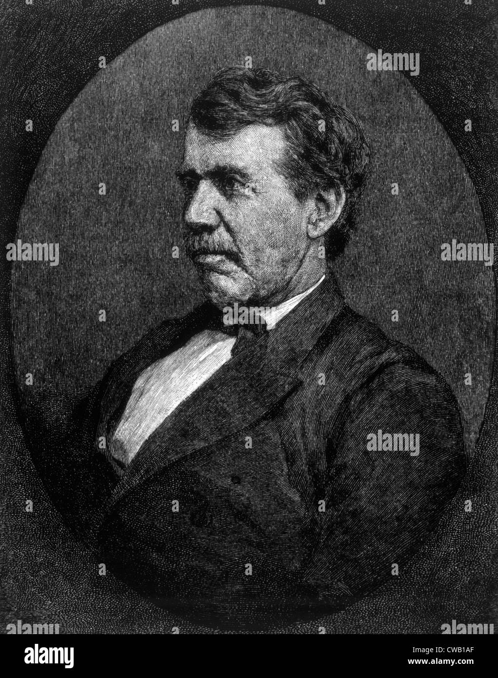 David Livingstone (1813-1873), engraving ca. 1892 Stock Photo