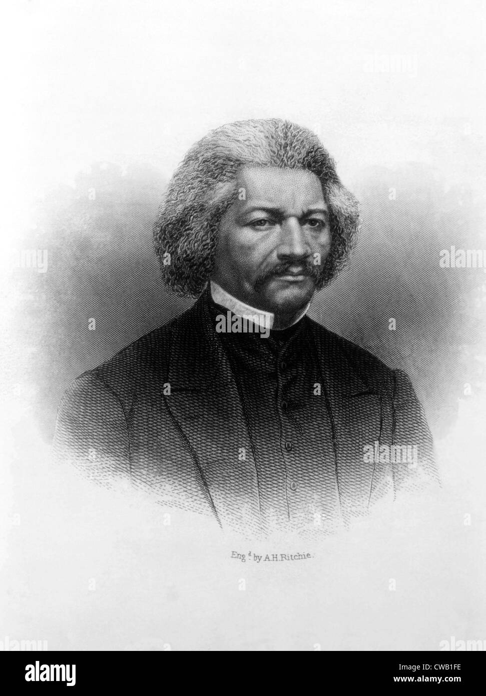 Frederick Douglass (ca 1817-1895) Stock Photo