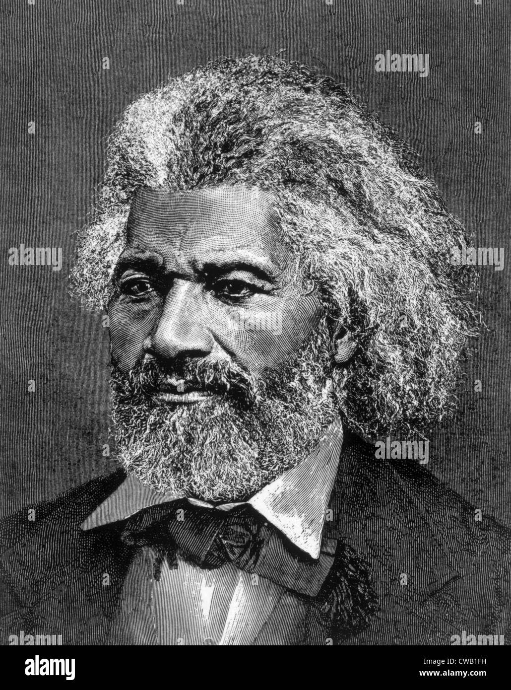 Frederick Douglass (ca. 1817-1895) Stock Photo