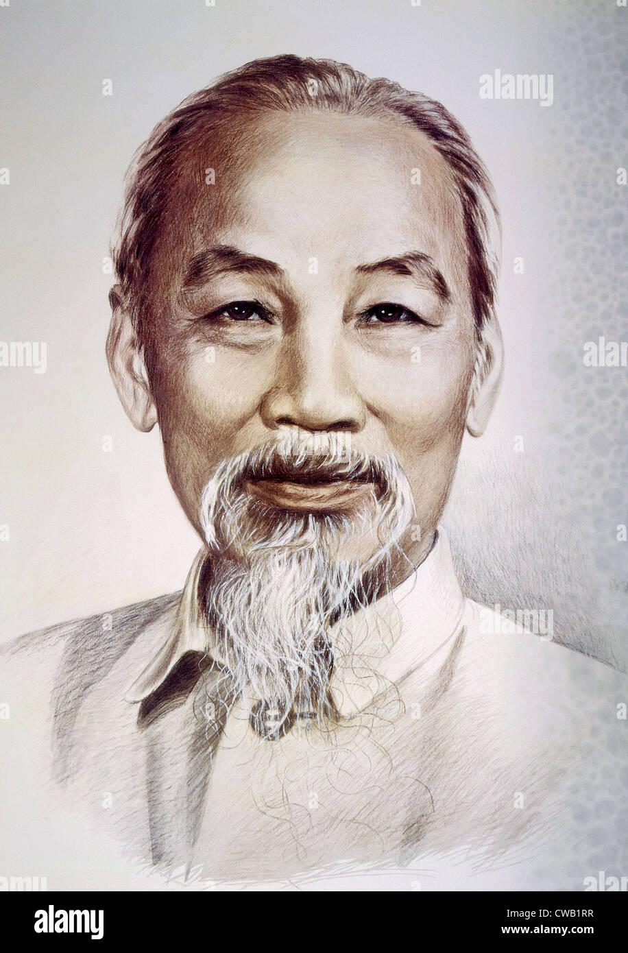 Ho Chi Minh (1890-1969) Stock Photo