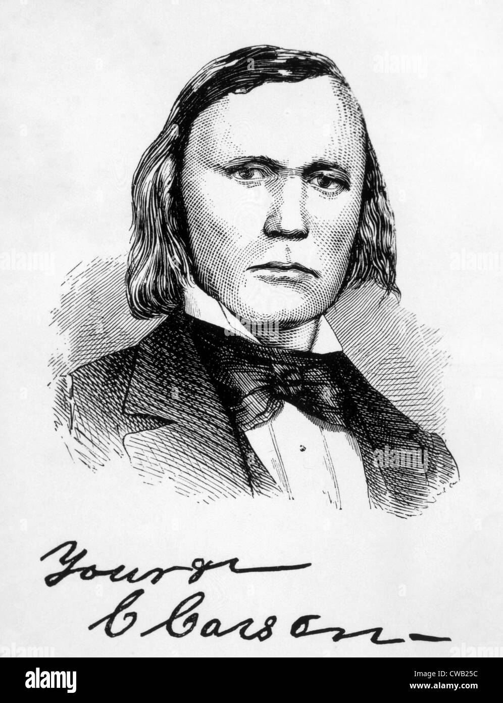 Kit Carson (1809-1868) Stock Photo