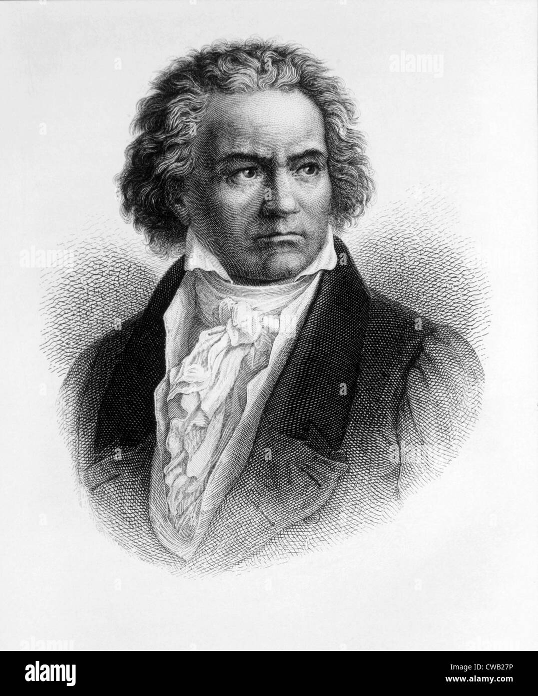 Ludwig van Beethoven (1770-1827) Stock Photo