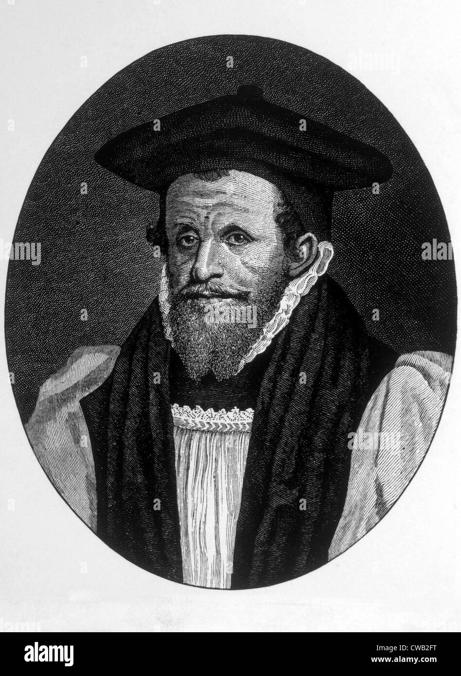 Richard Bancroft (1544-1610), Archbishop of Canterbury (1604-1610) Stock Photo