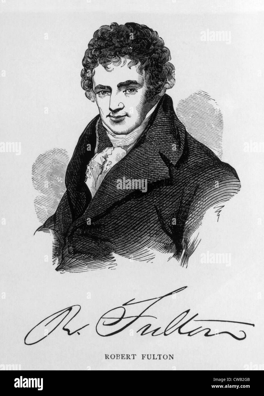 Robert Fulton (1765-1815) Stock Photo