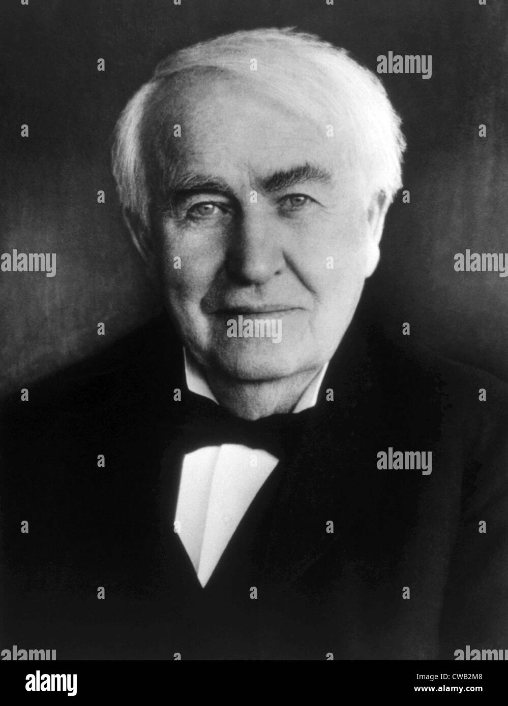 Thomas Alva Edison (1847-1931) Stock Photo
