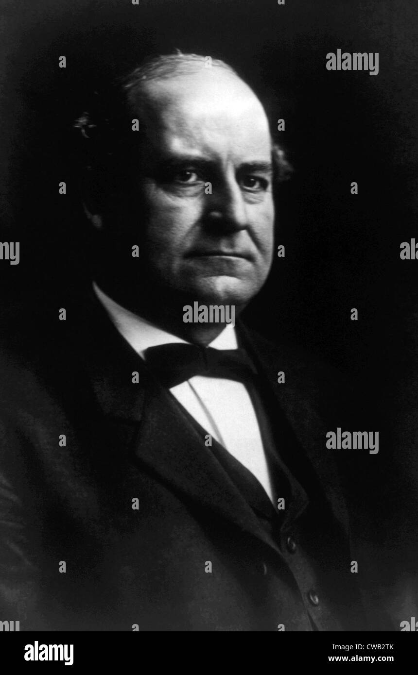 William Jennings Bryan (1860-1925) Stock Photo
