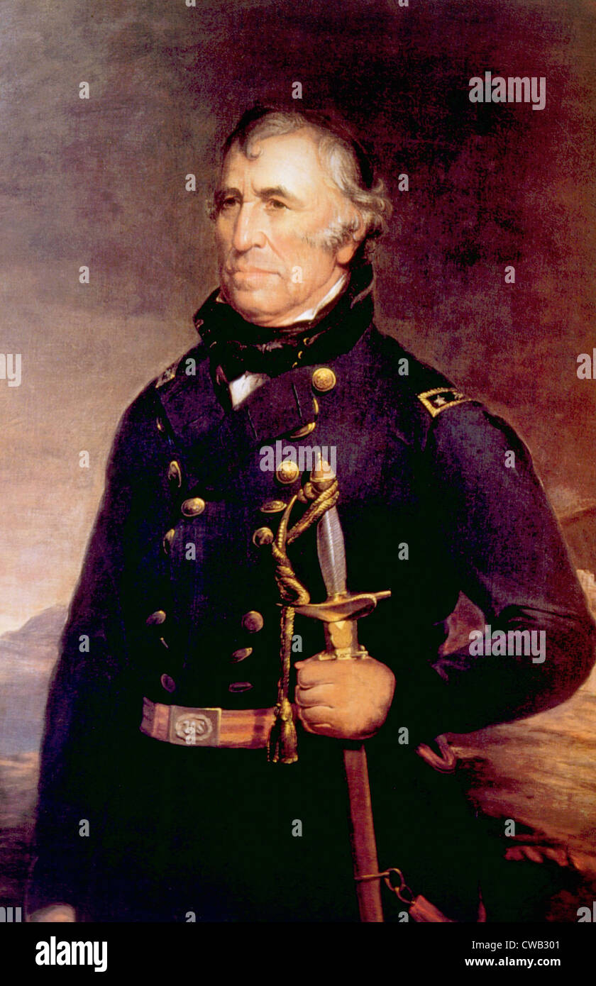 Zachary Taylor (1784-1850), U.S. President (1849-1850) Stock Photo