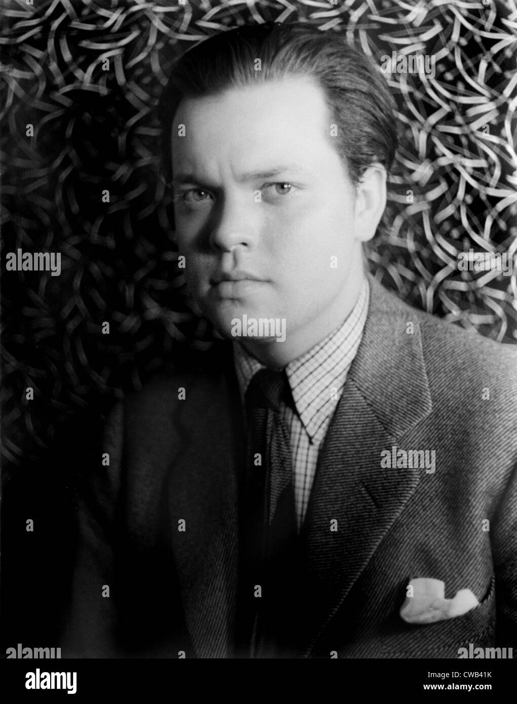 Orson Welles (1915-1985), American director, writer actor and producer, photograph by Carl Van Vechten, March 1, 1937. Stock Photo