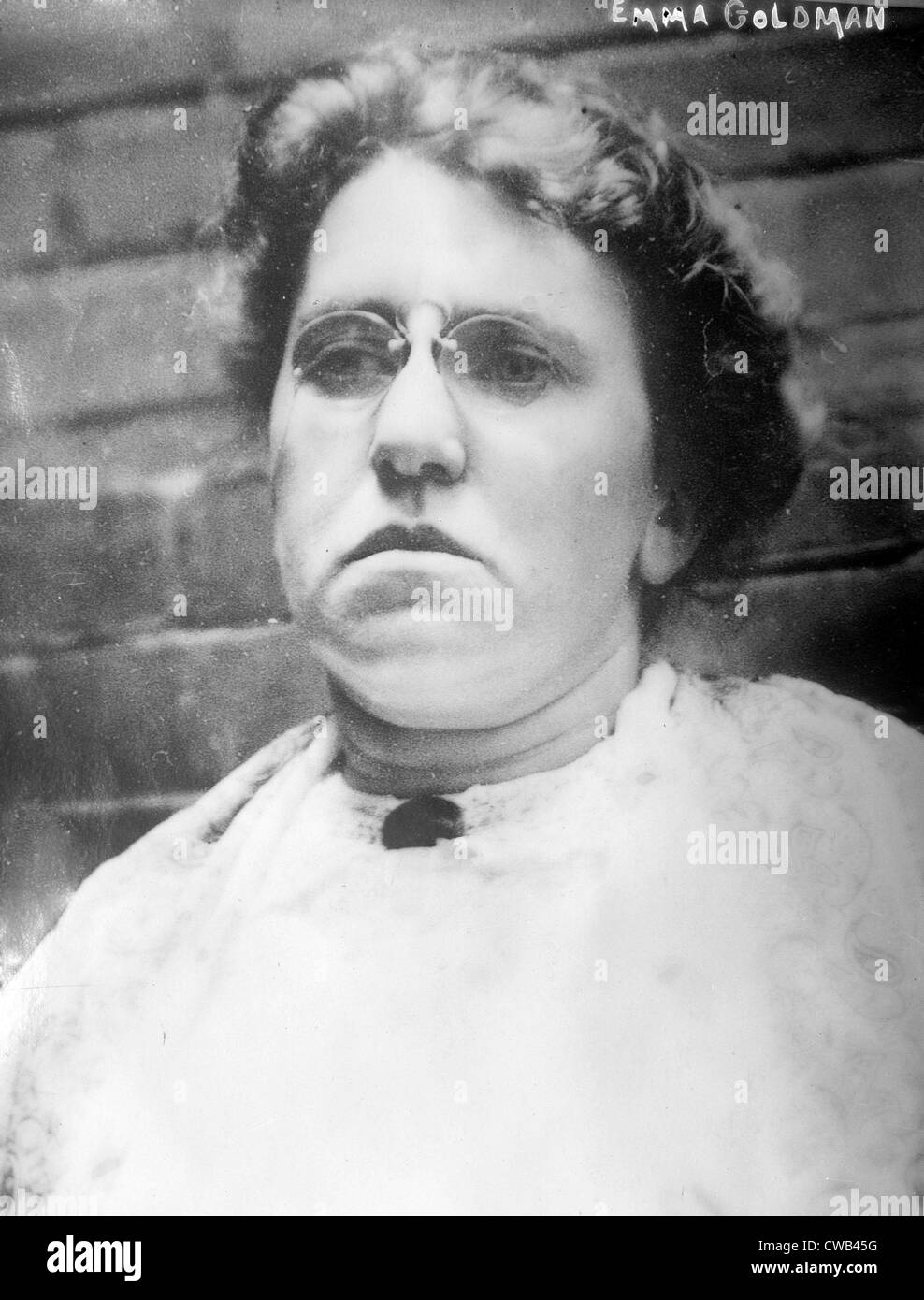 Emma Goldman. Anarchist and radical revolutionary, she was deported in 1919. photo 1907. Stock Photo