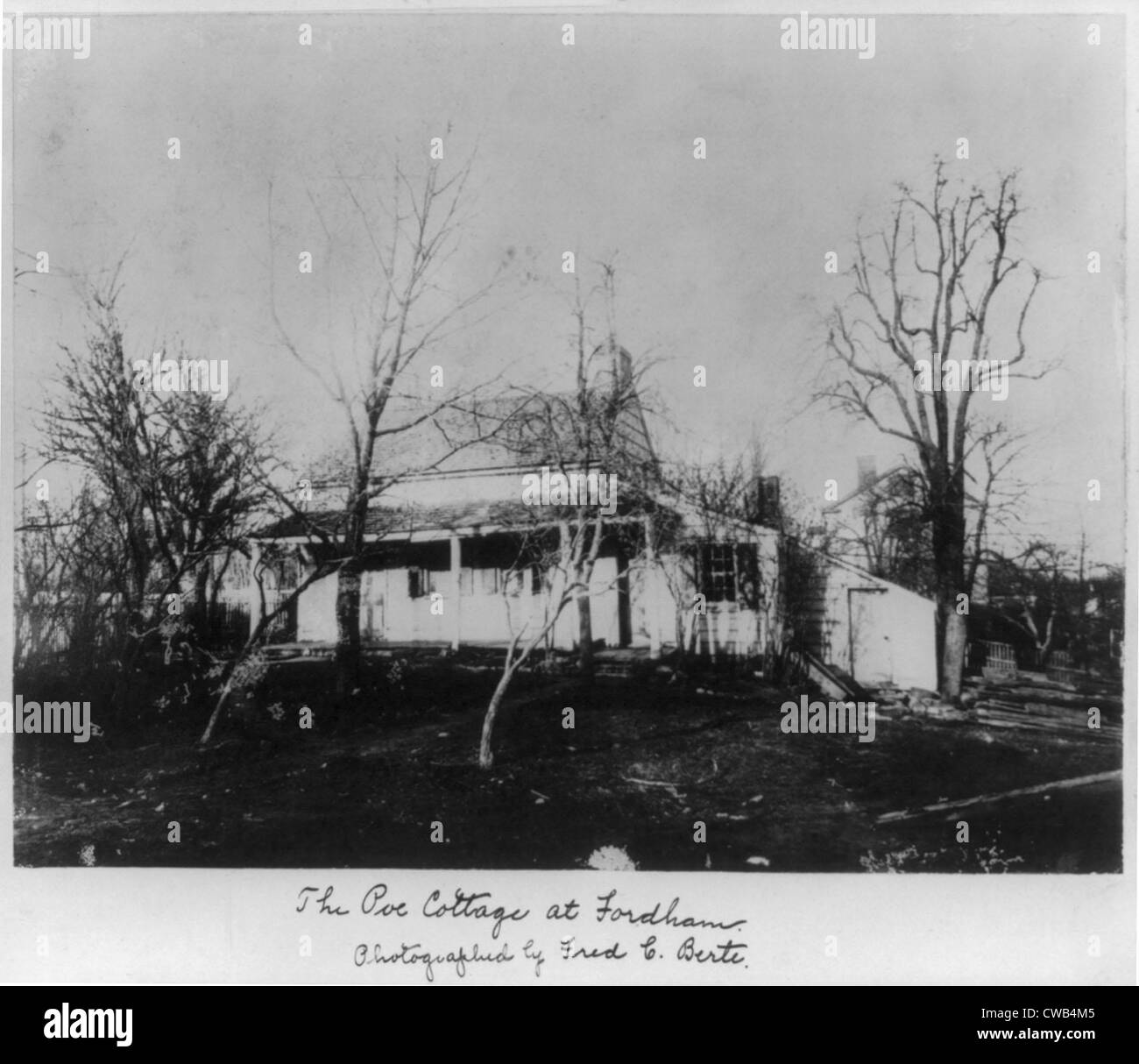 The Poe Cottage at Fordham, the home of Edgar Allan Poe, New York City