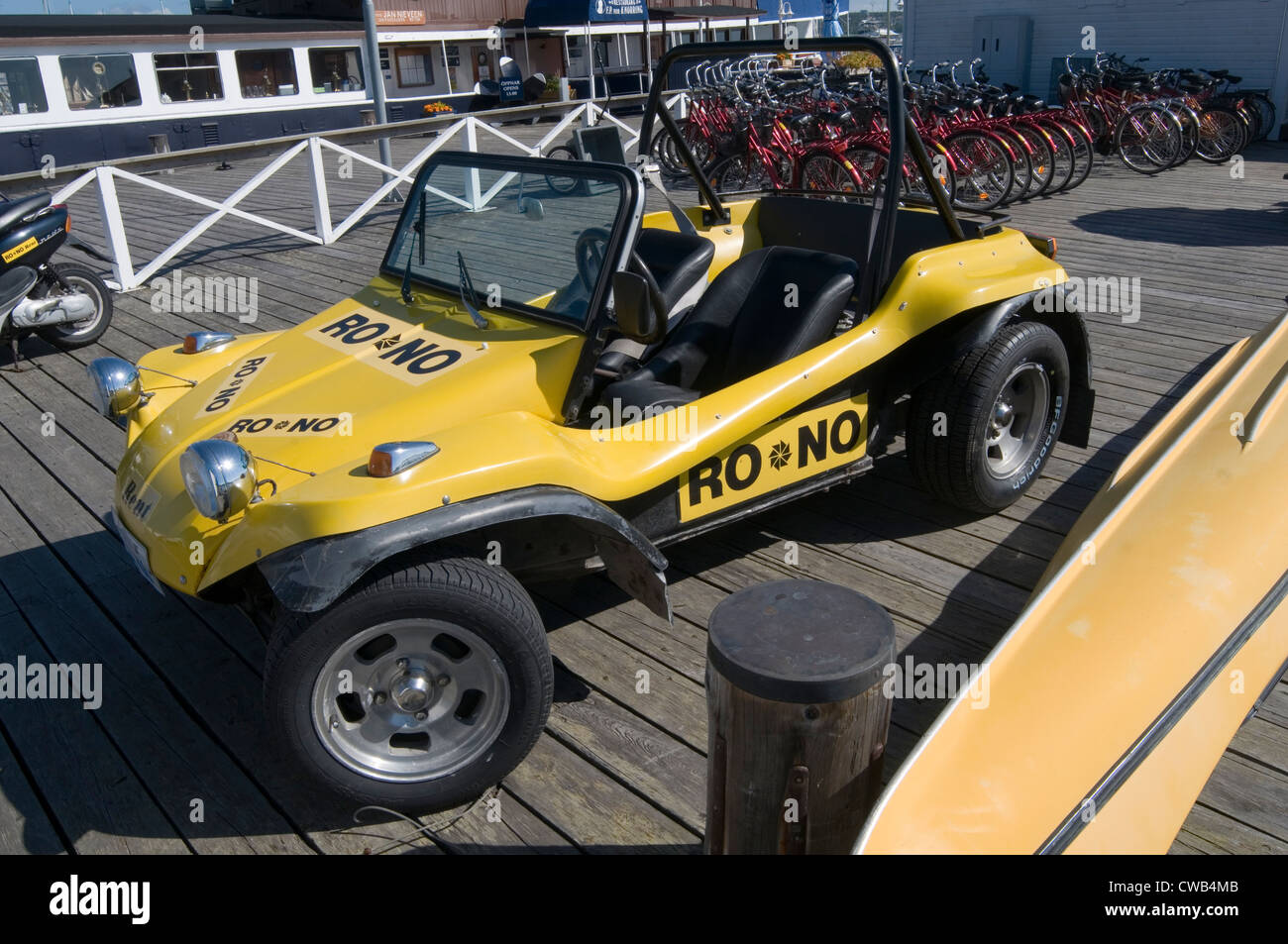 yellow beach buggy