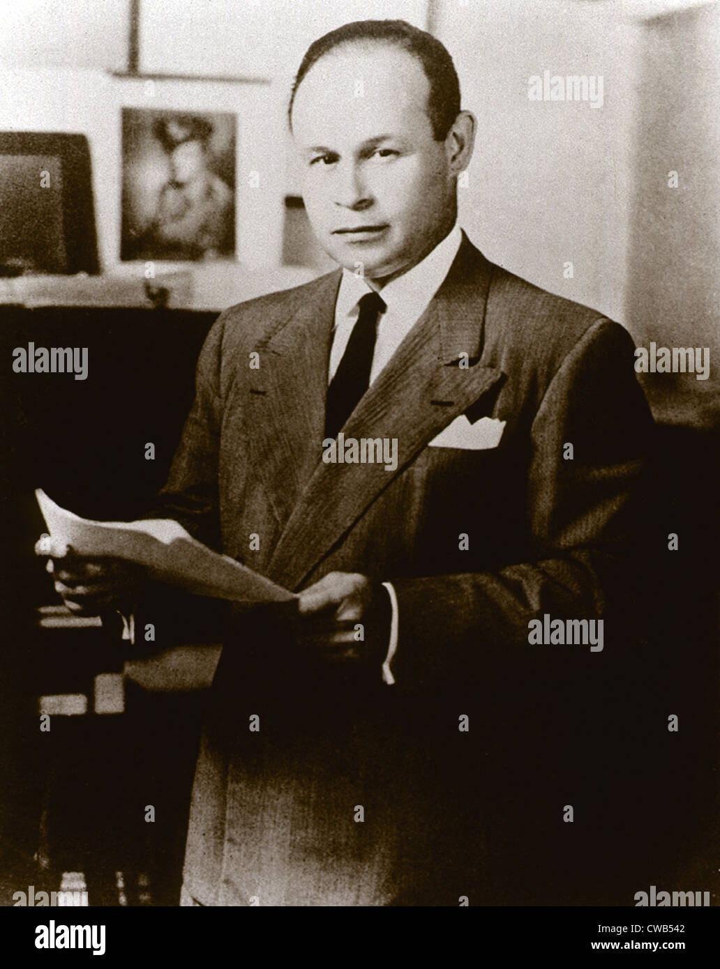 Dr. Charles Drew, ca. 1940s Stock Photo