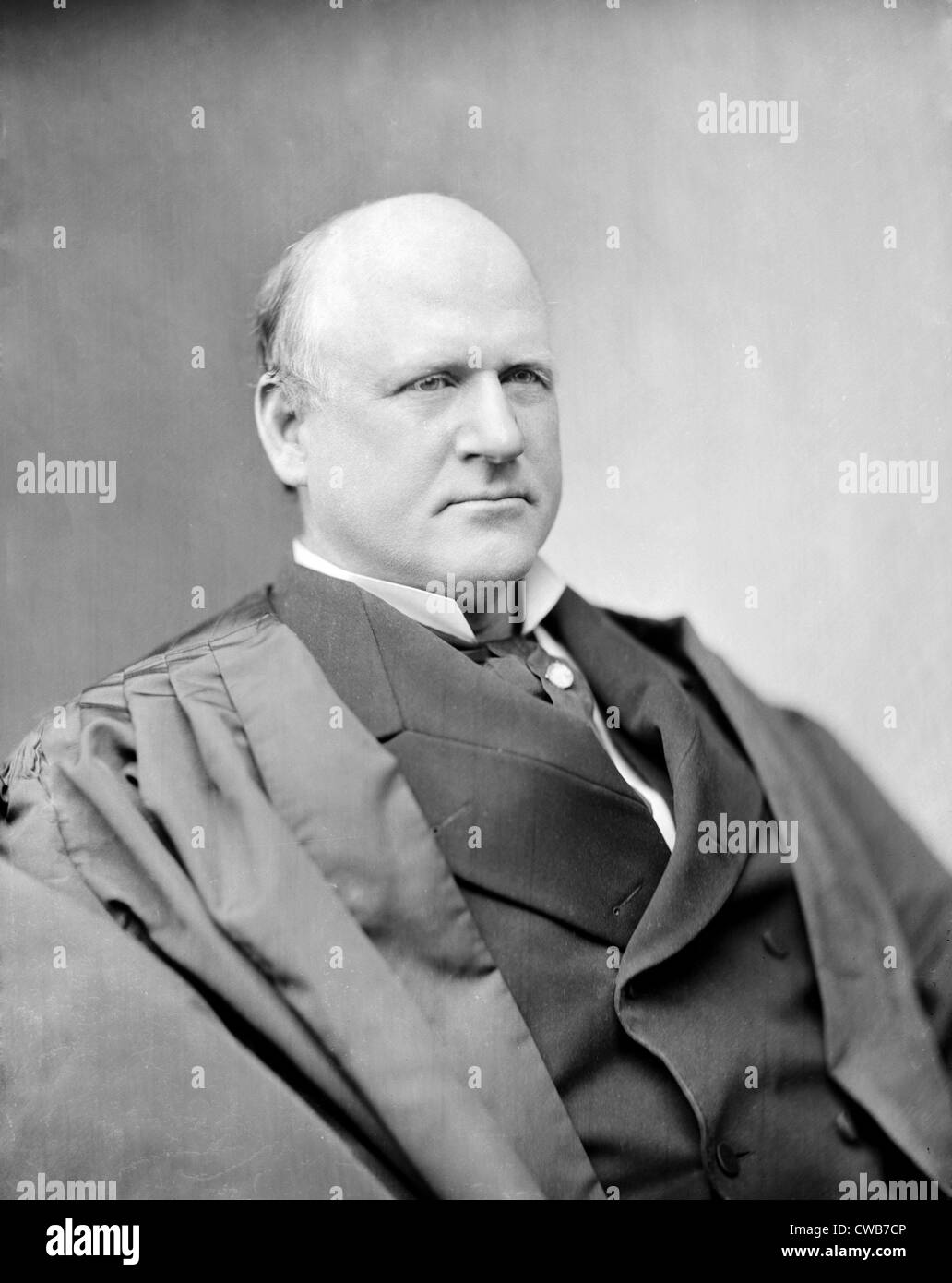 Judge John Marshall Harlan, Justice of the Supreme Court. He was the lone dissenter to the decision of Plessy v. Ferguson, Stock Photo