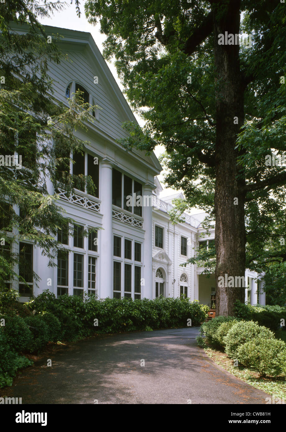 James Buchanan Duke House, Charlotte, NC. The home where American Tobacco heiress Doris Duke grew up. Stock Photo