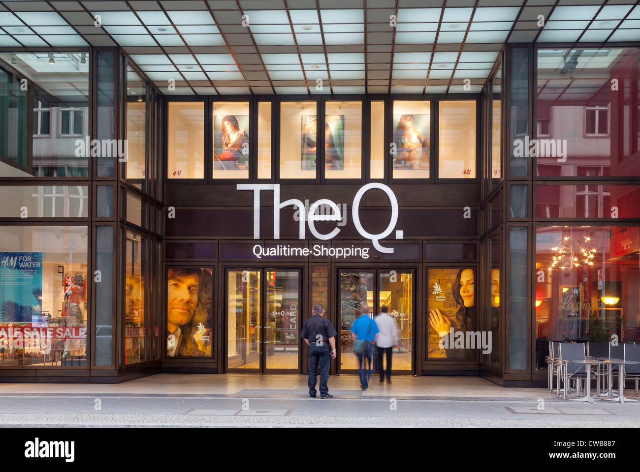 Q Shopping Center, Friedrichstrasse, Berlin, Germany Stock Photo