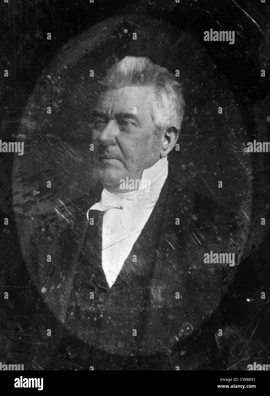 John M. Clayton, ca. 1850s. Mathhew Brady Studio Stock Photo