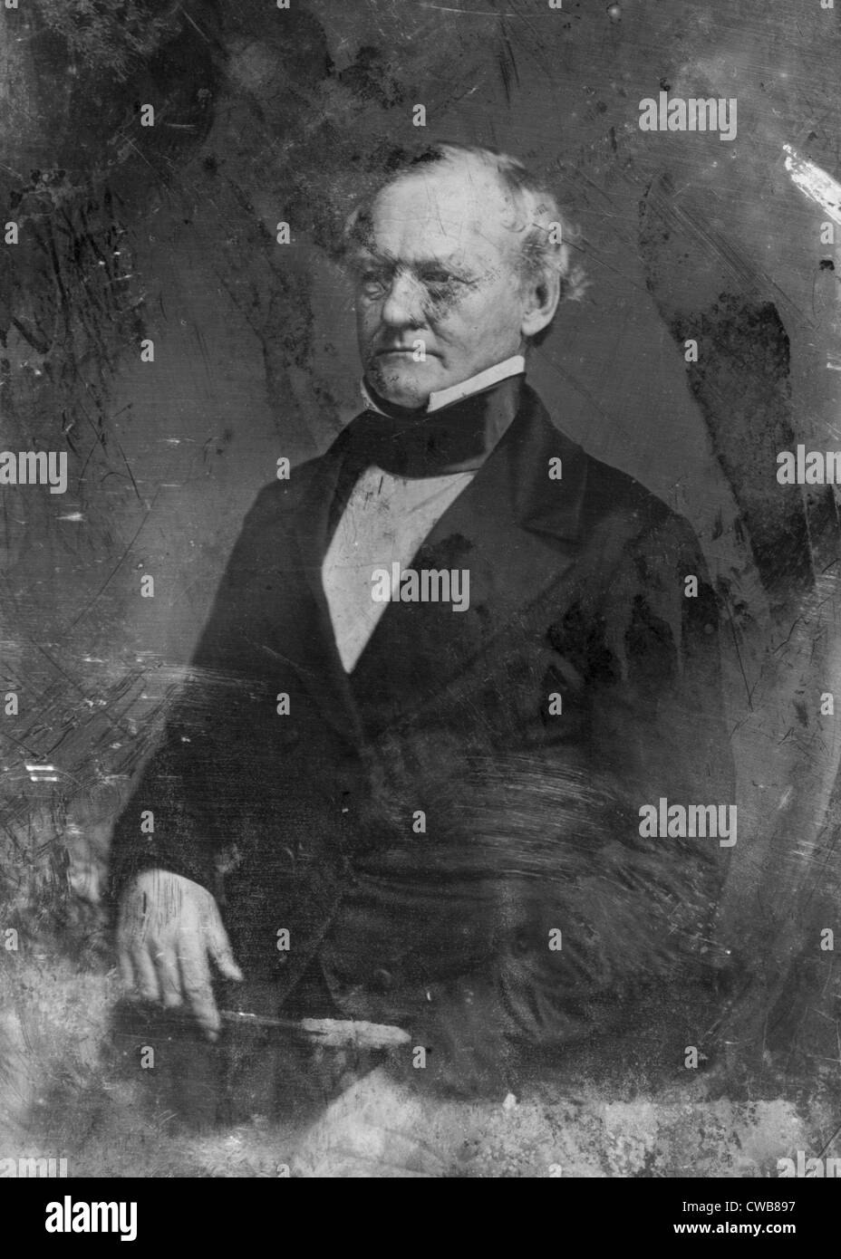 George Washington Crawford, ca. 1850s. Mathhew Brady Studio Stock Photo