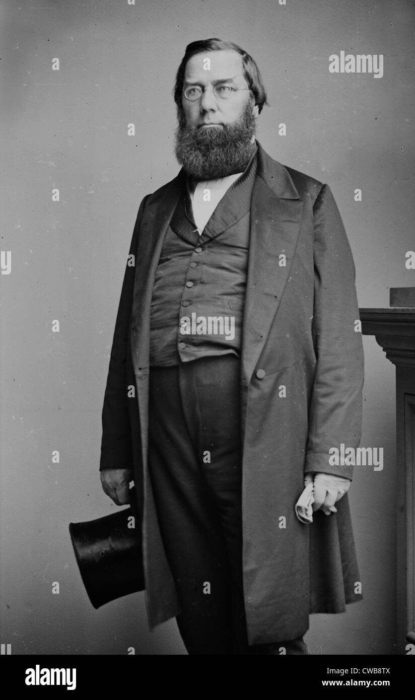 George Perkins Marsh, United States minister to the Kingdom of Italy. ca. 1860s Stock Photo