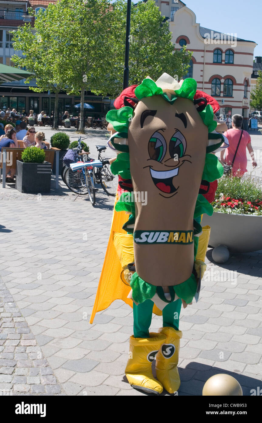 subway mascot costume sandwich sandwich s chain man dressed up