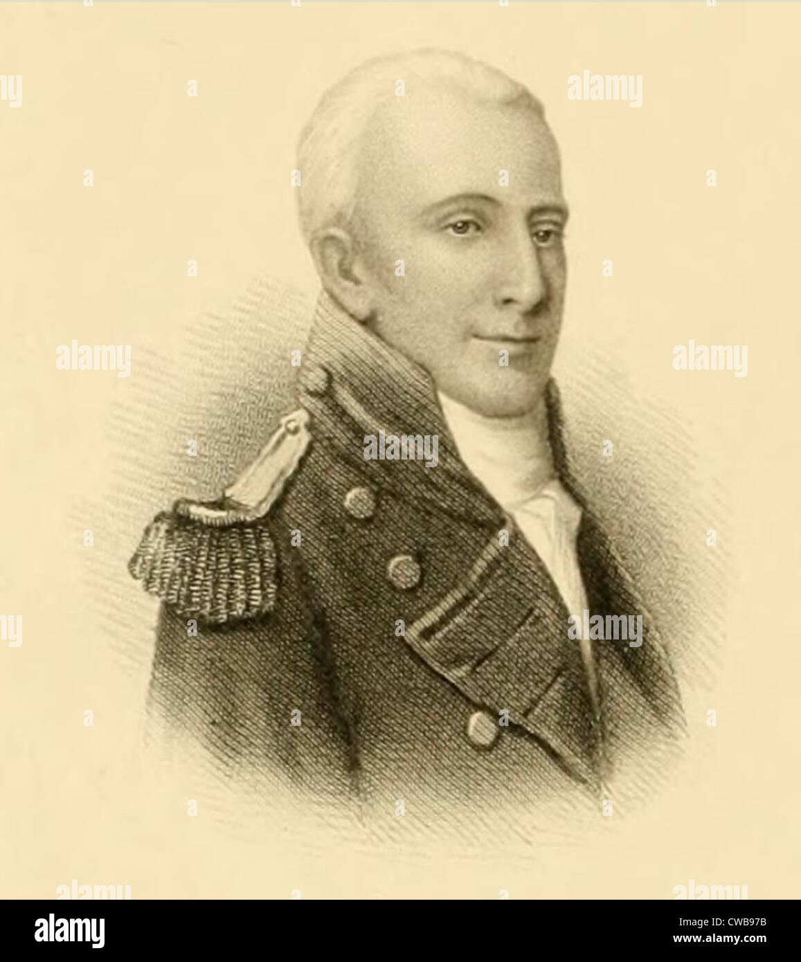 Tobias Lear, ca. 1780s Stock Photo