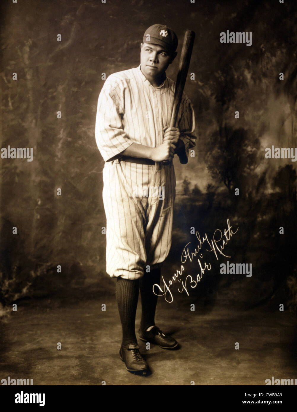 Babe Ruth, 1920 Stock Photo