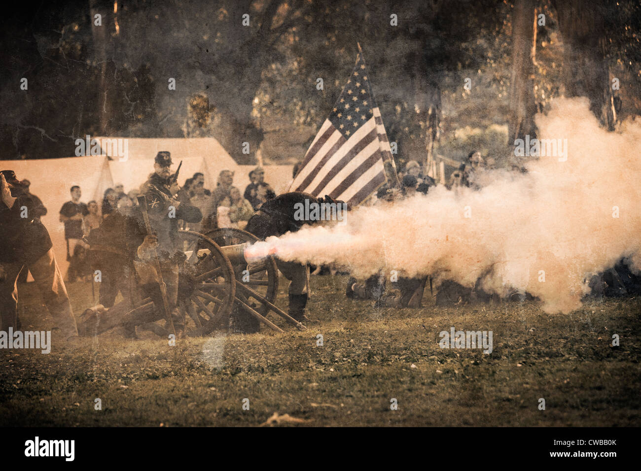 American Civil War Reenactment Stock Photo - Alamy