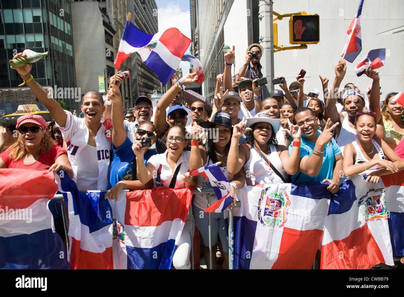 Dominican parade new york not levine hires stock photography and