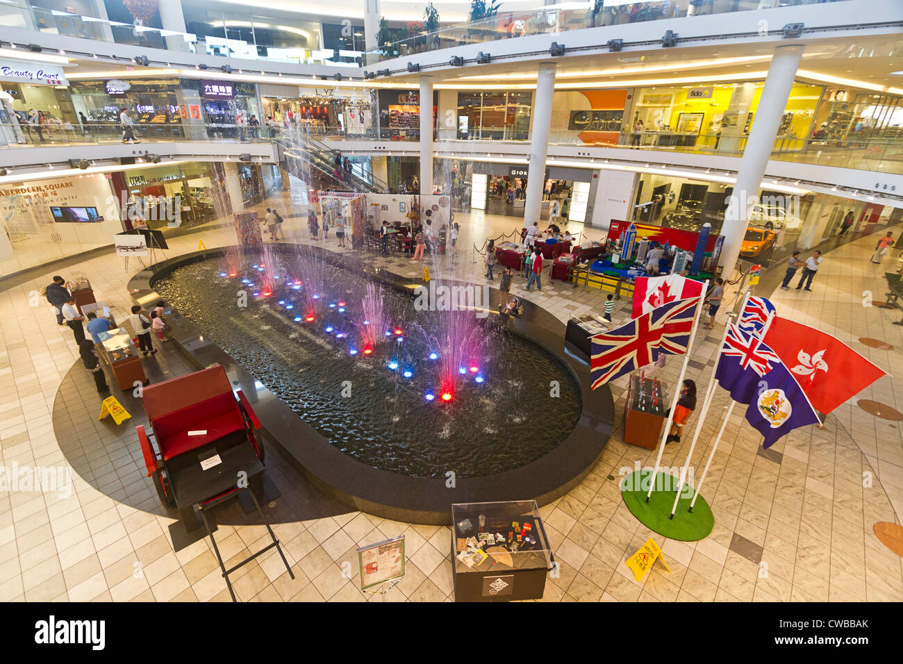 Central Atrium In Aberdeen Centre A Shopping Mall In Richmond Bc