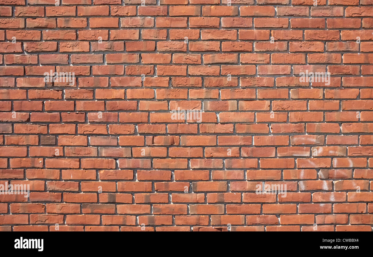 Brand new brick background Stock Photo