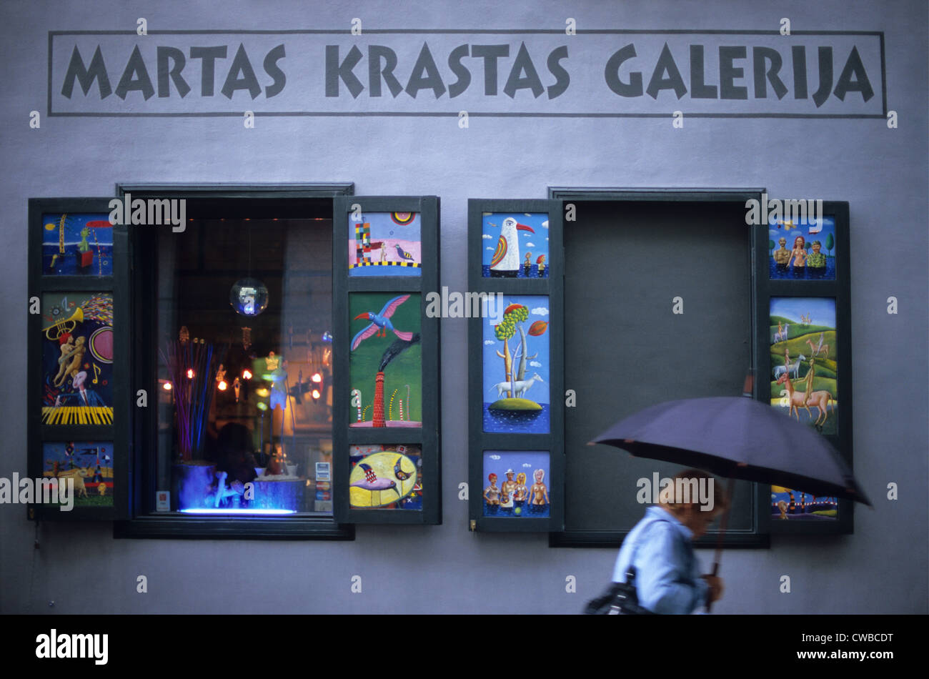 Art gallery, Riga, Latvia Stock Photo Alamy
