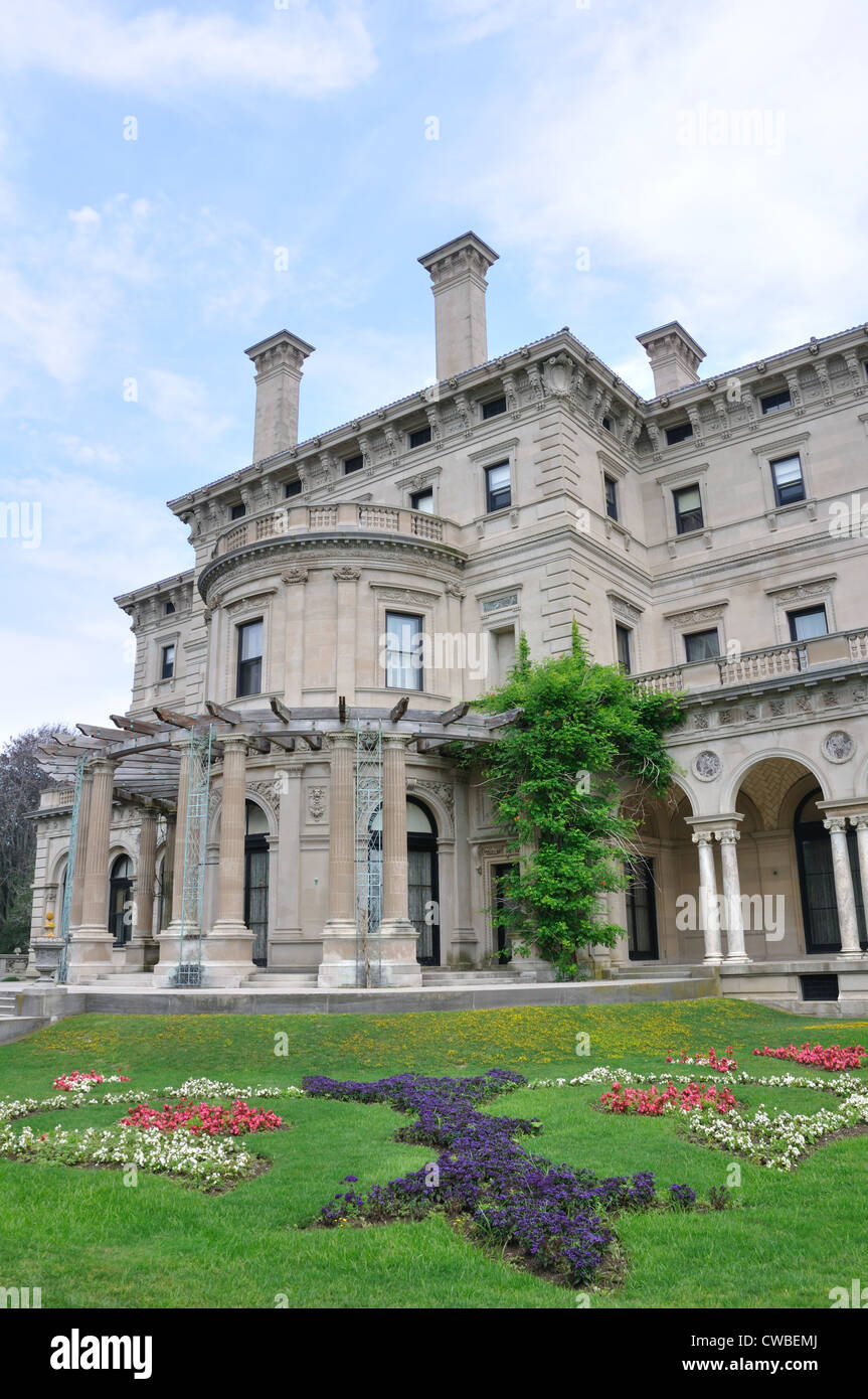 The Breakers mansion, Newport, Rhode Island, USA Stock Photo Alamy
