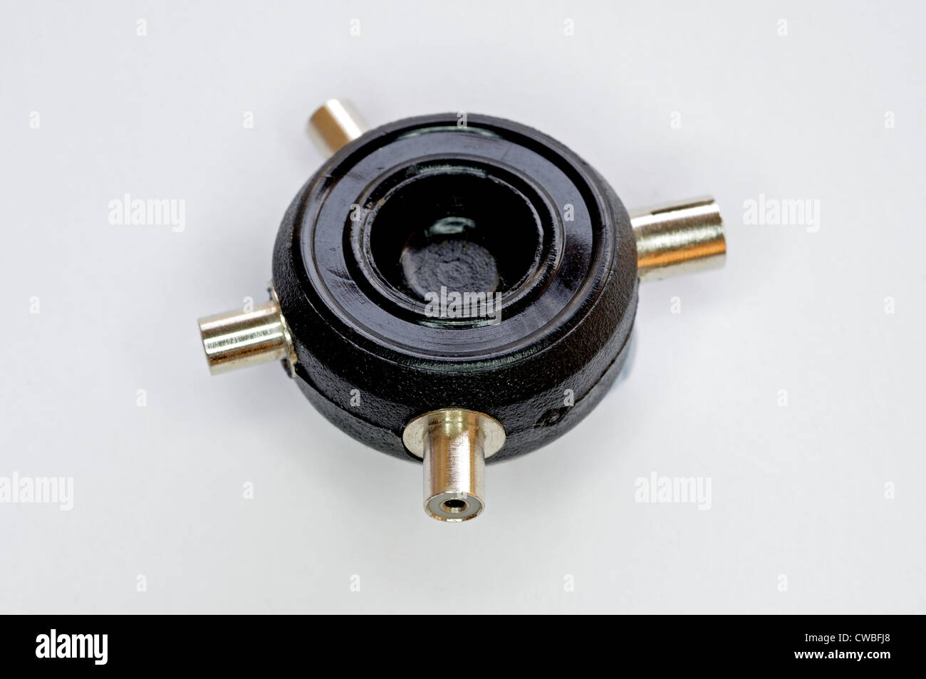 Multi output camera flash connector Stock Photo Alamy