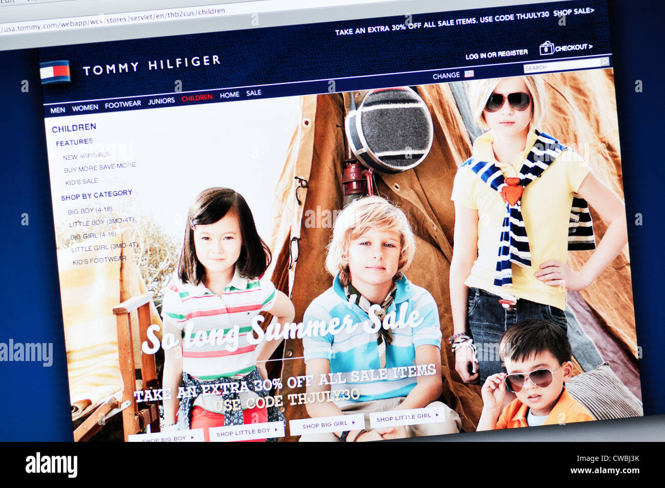 Tommy hilfiger clothes clothing for kids hi-res stock photography and  images - Alamy