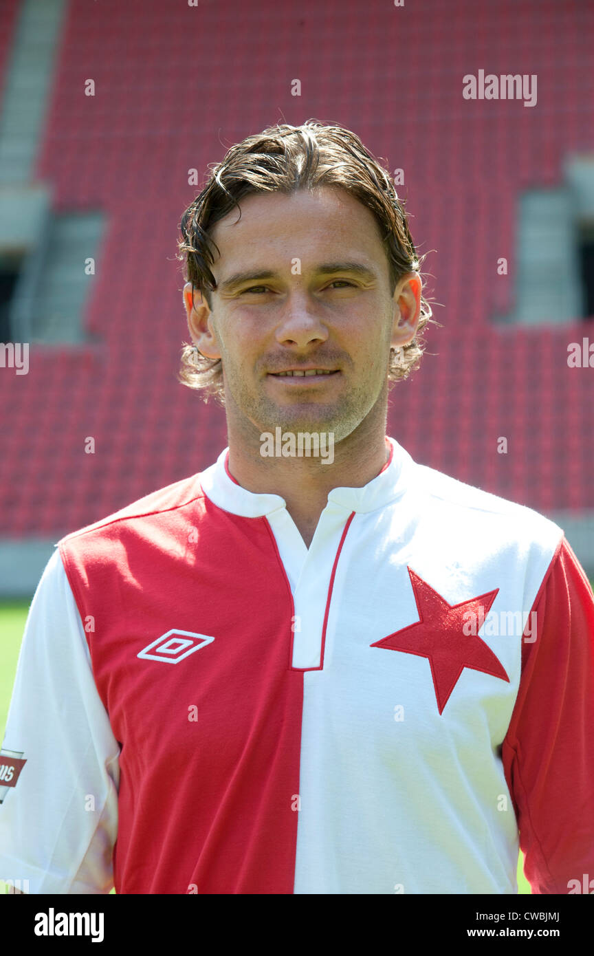 Karol Kisel, soccer player, SK Slavia Praha, July 24, 2012. (CTK Photo