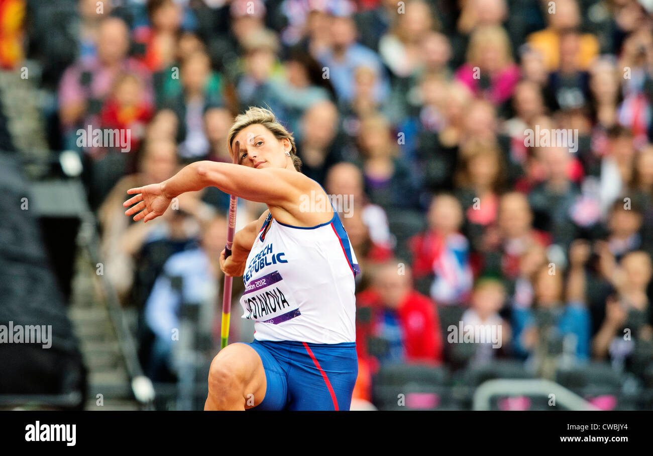 Women's Javelin Throw Qualifying Rounds Barbora Spotakova (CZE) 2012