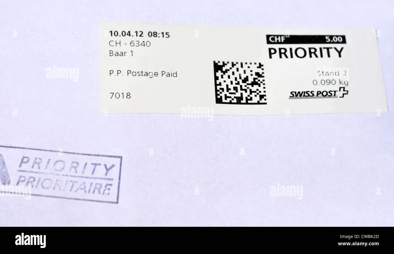 Priority envelope hires stock photography and images Alamy