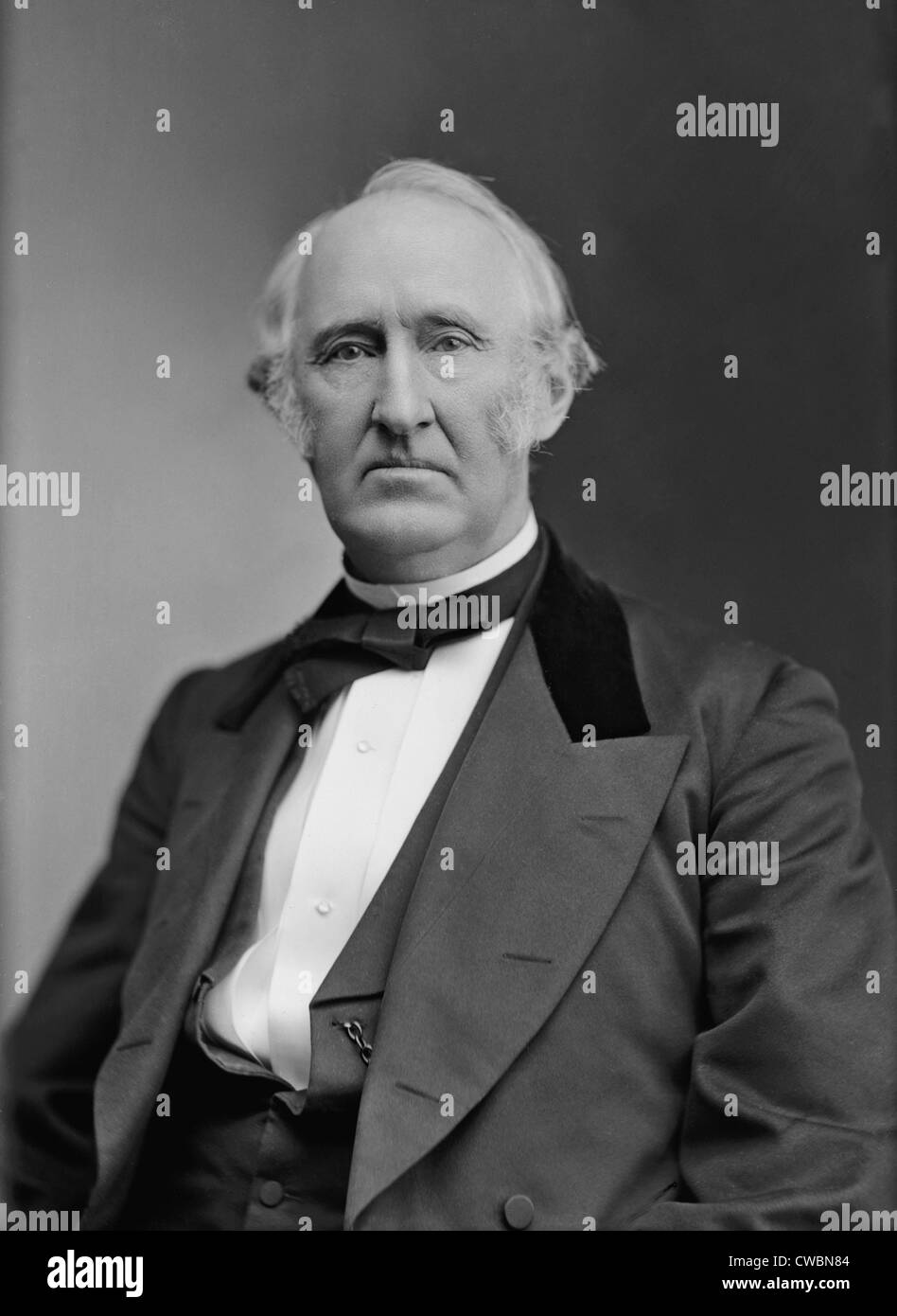 Wendell Phillips (1822-1884), American Abolitionist.  He ran for continued his activism after the Civil War, advocating Stock Photo