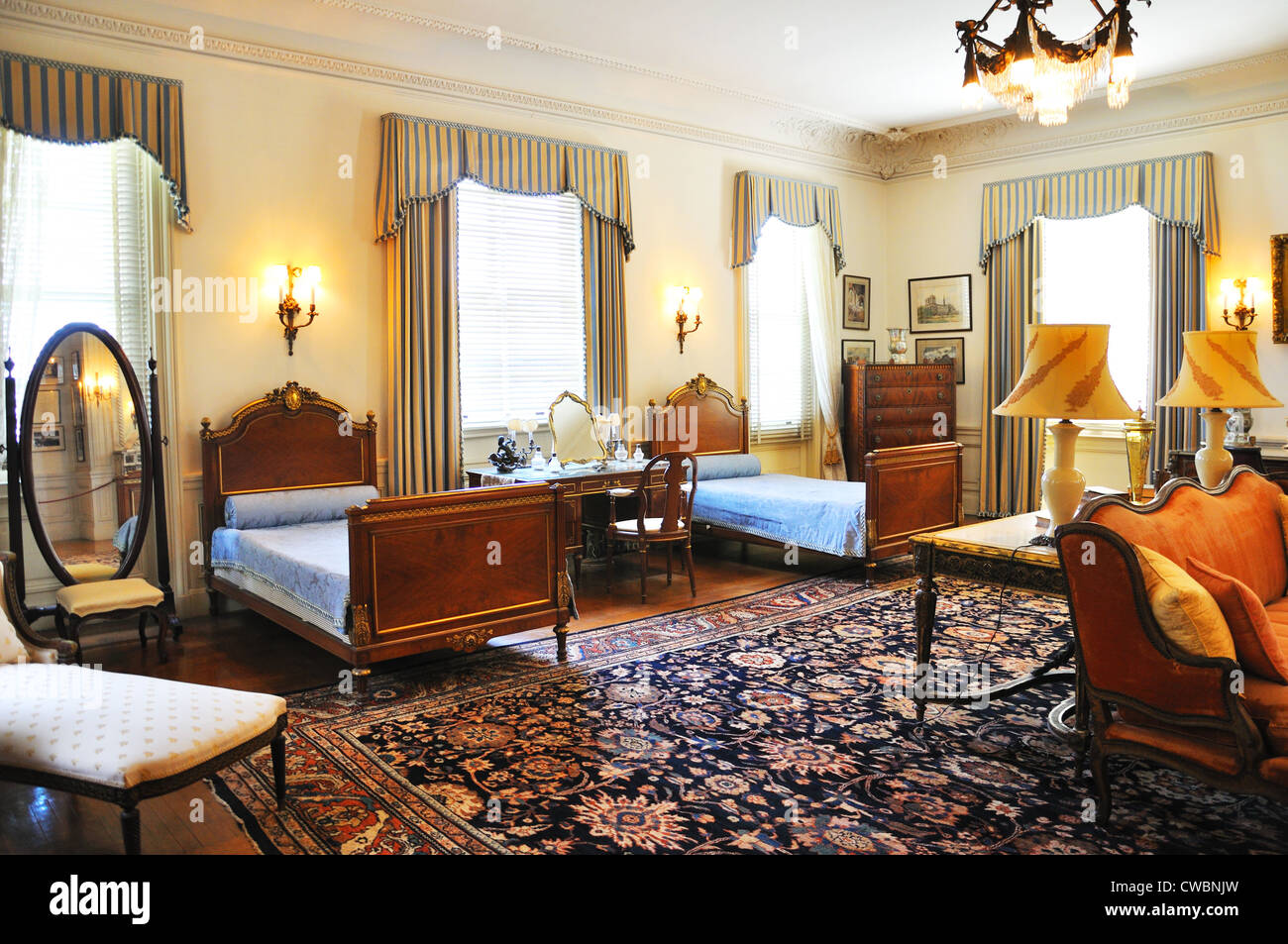 Rosecliff mansion, Newport, Rhode Island, USA Stock Photo - Alamy