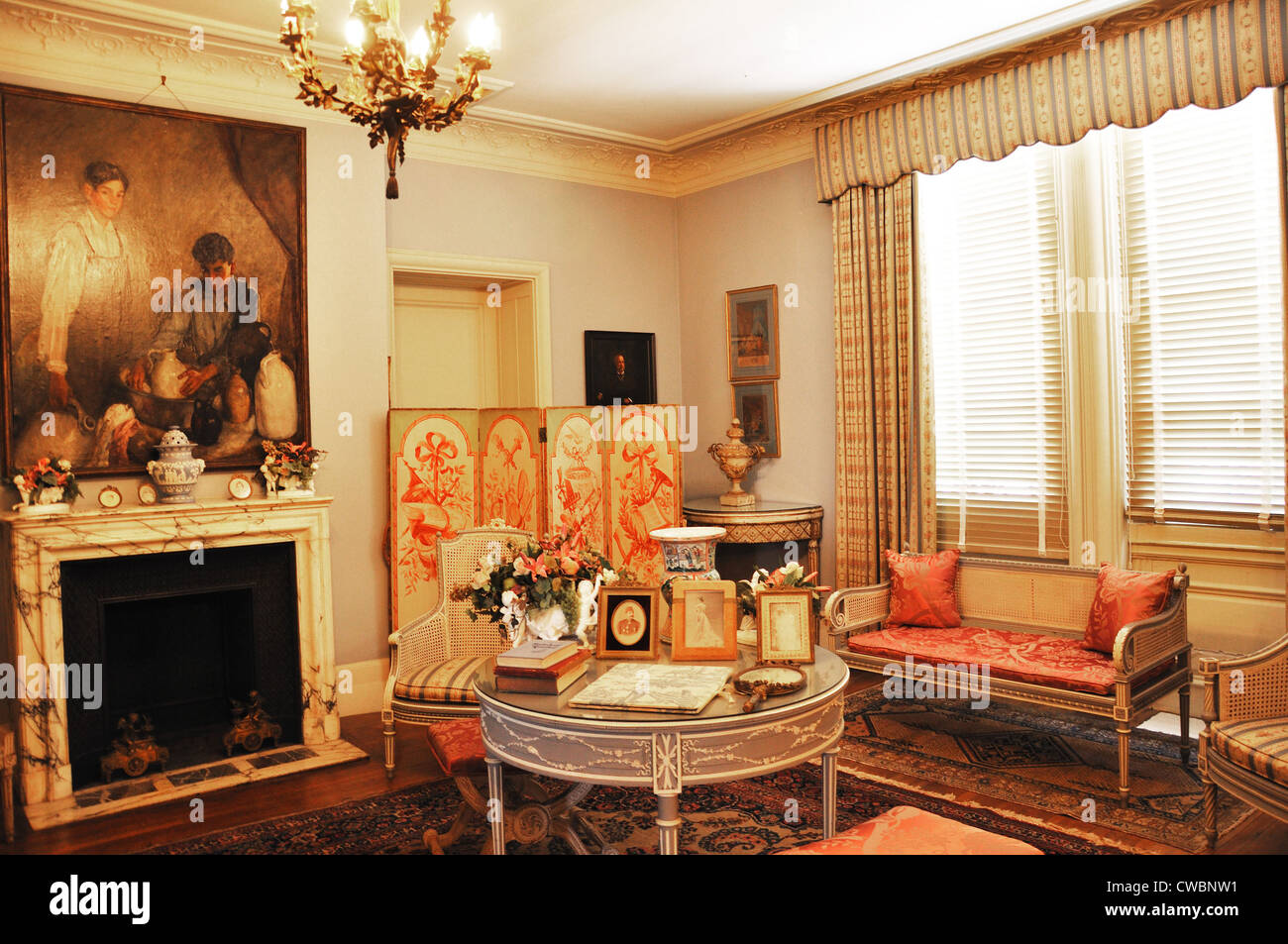 Rosecliff mansion, Newport, Rhode Island, USA Stock Photo - Alamy