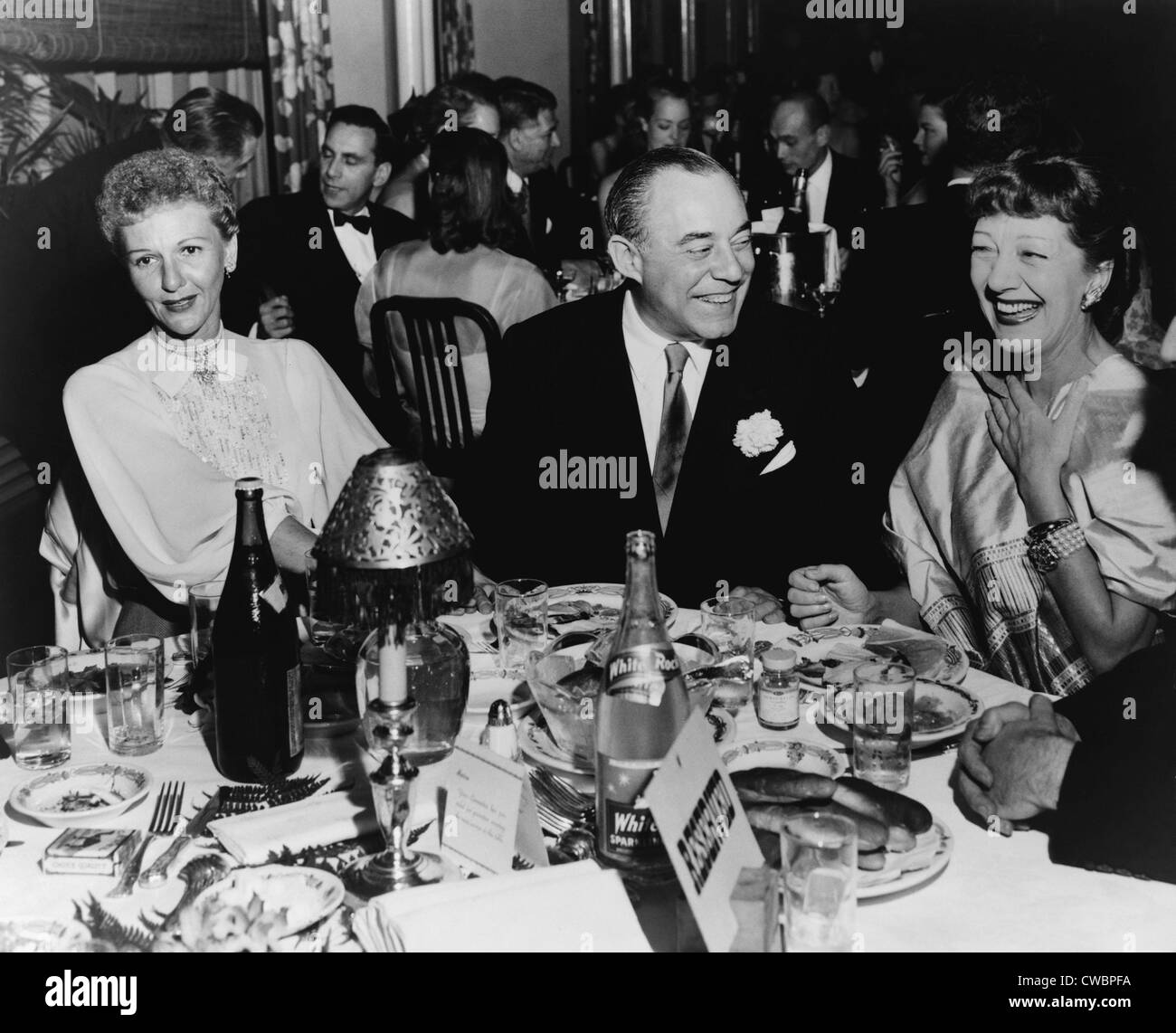 Richard Rogers (1902-1979), Broadway musical composer and producer at the New York's Astor Hotel celebrating the second Stock Photo