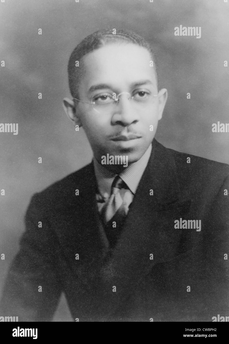 Kenneth B. Clark (1914-2005), African American psychologist researched the negative impact of racial segregation on children in Stock Photo